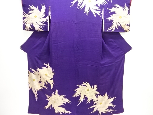 JAPANESE KIMONO / ANTIQUE KIMONO / KINSHA / SILK